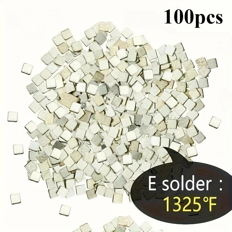 2*2mm Silver Solder Sheets - High/Medium/Low Temperature Options for DIY Jewelry Welding & Crafting