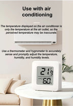 1/2/3/5PCS Mini LCD Digital Thermometer Hygrometer Indoor Room Temperature Humidity Meter Sensor Gauge Weather Station Set