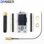 SX1276 LoRa ESP32 Development Board with 0.96 Inch Blue OLED, WiFi Bluetooth 868MHz 915MHz for IoT Projects