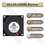 Gdstime 4010 24V Blower 12V 5V Cooler Fan 5015 Radial Fan 50x15MM Turbine Cooling Fan 30MM Micro Fan for 3D Printer Part Cooling