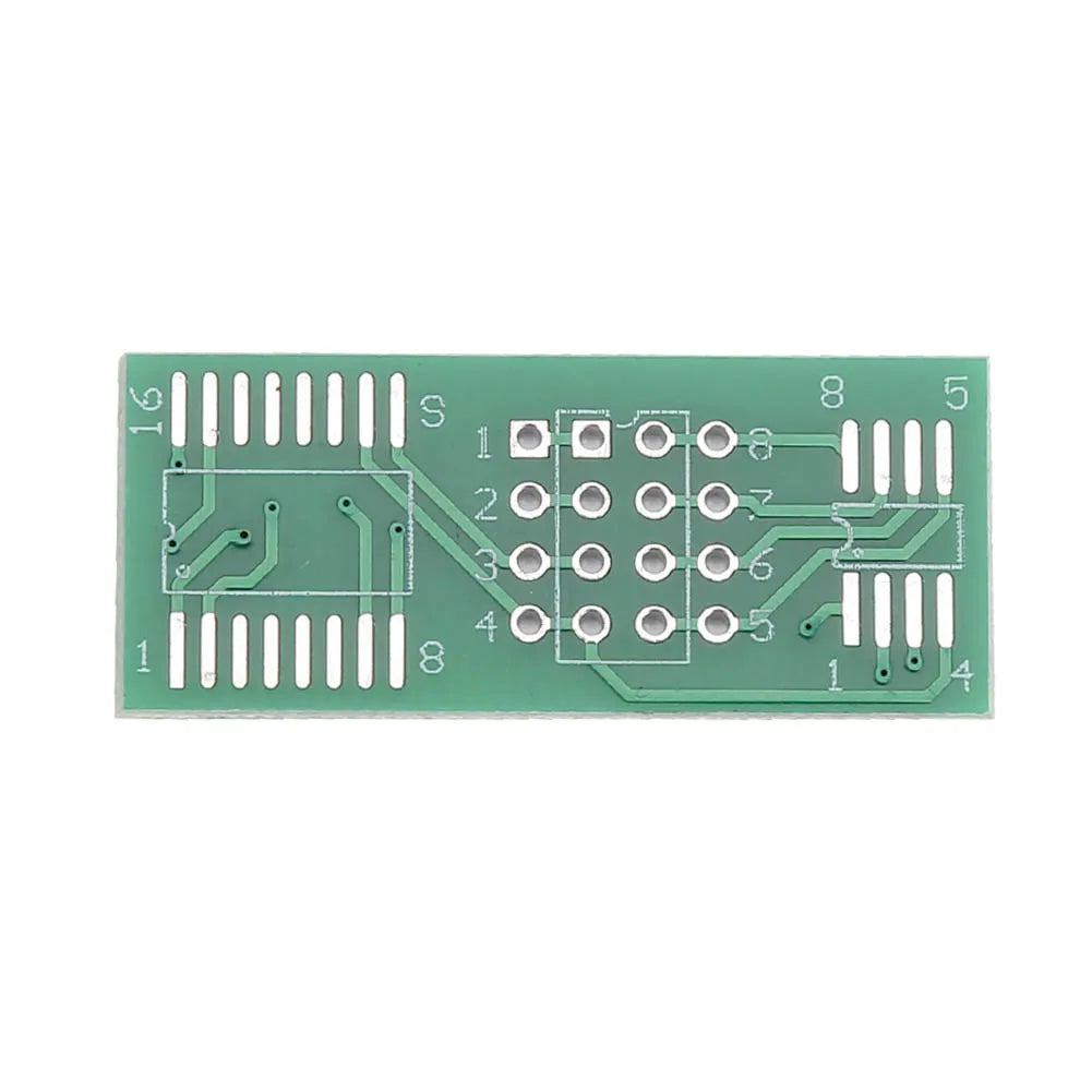 CH341A USB Programmer SOP8 Test Clip 1.8V Adapter SOP8 to DIP8 Converter Module Adapter Socket Converter Module USB Programmer