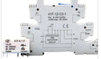 1PCS Slim Relay HF-41F 5V 12V 24V High Frequency Relay Base DIN Rail Relay 41F-5-ZS41F-12-ZS41F-24-ZS LED 6A