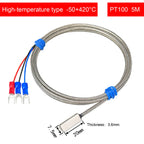 Adhesive RTD Stick-on Temperature Sensor Surface Mount RTD Pasted Type Surface End RTD Self-Adhesive RTD