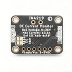 INA219 12 Bit DC Current Voltage Power Monitor Sensor Module STEMMA QT Qwiic I2C Interface 0-26V Bidirectional Current Meter