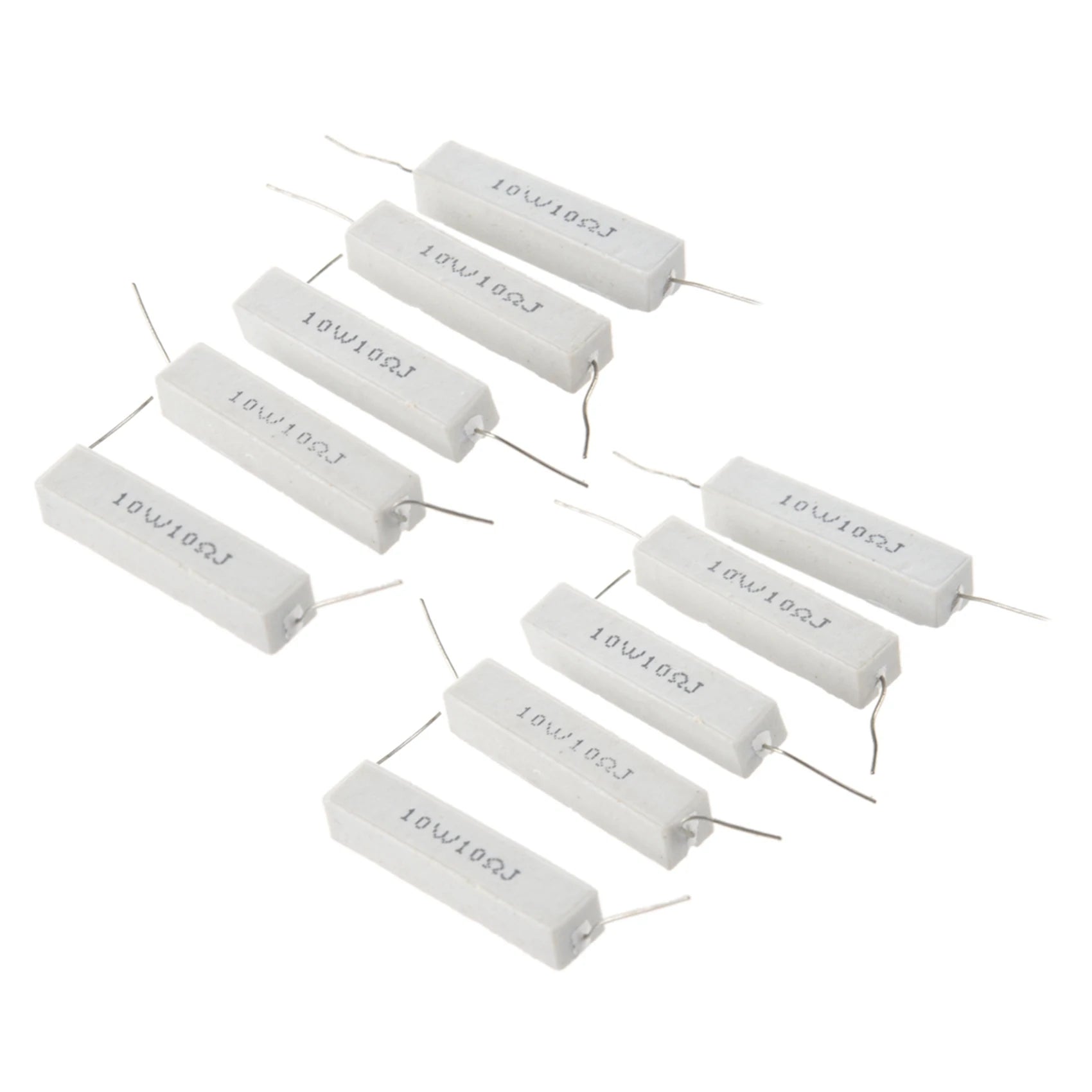 SDFC-10W 10 Ohm 5% Winding Cement Power Resistor X 10
