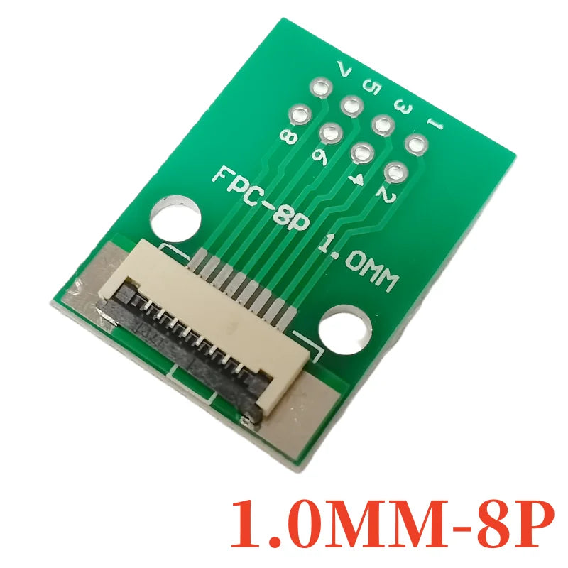 FPC FFC Flexible Cable Adapter Board 1.0mm Pitch Connector SMT to 2.54mm 4P/6P/8P/10P/12P/14P/16P/20P/24P/26P/30P