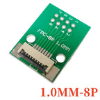 FPC FFC Flexible Cable Adapter Board 1.0mm Pitch Connector SMT to 2.54mm 4/5/6/7/8/9/10/12/14/15/16/18/20/22/24/26/28/30/32/40P