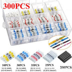 Heat Shrink Butt Connectors Waterproof Solder Seal Insulated Ring Wire Terminal Electrical Cable Splice Auto Marine Wiring Repai