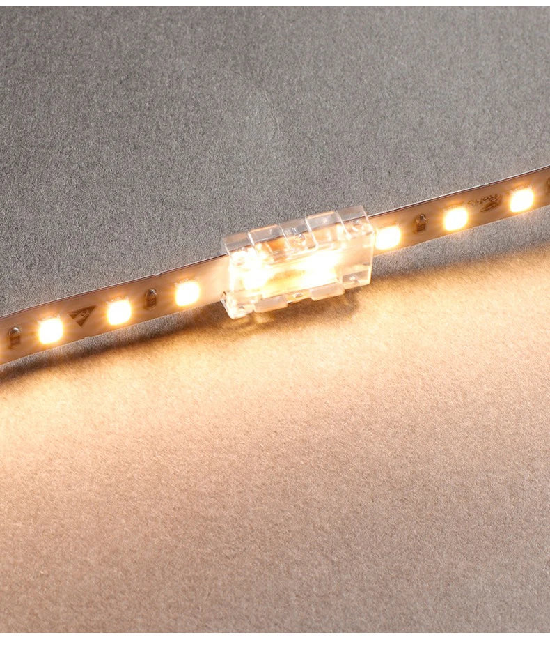 SMD Crystal Joint 2 3 4 5Pin LED Wire Connectors Solderless For 5mm 8mm 10mm Quick Terminal Block Strip Light Wire Connection