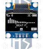 ‌0.96 Inch I2C SSD1306 OLED Display Module – 128x64 Dual-Color (Yellow/Blue) Screen for Arduino, Raspberry Pi & ESP32 Projects