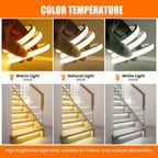 12V 24V COB LED Neon Strip Light Waterproof Ribbon Tape 2Pin Wire Warm Natural White 320LEDs/M Flexible Home Decor 0.5m 1m 2m 5m