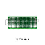 Double side PCB 2.54mm FR-4 7x9 6x8 5x7 4x6 3x7 2X8 12x8cm 9x15cm DIY Universal printed circuit PCB board protoboard 6*8 5*7