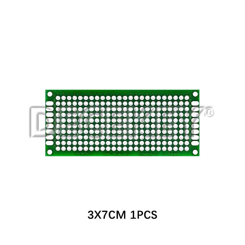 Double side PCB 2.54mm FR-4 7x9 6x8 5x7 4x6 3x7 2X8 12x8cm 9x15cm DIY Universal printed circuit PCB board protoboard 6*8 5*7