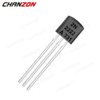 100pcs 2N2222A TO-92 NPN Transistor Bipolar Junction BJT Triode Tube Fets 2N2222 2N 2222A DIY DIP Integrated Circuits