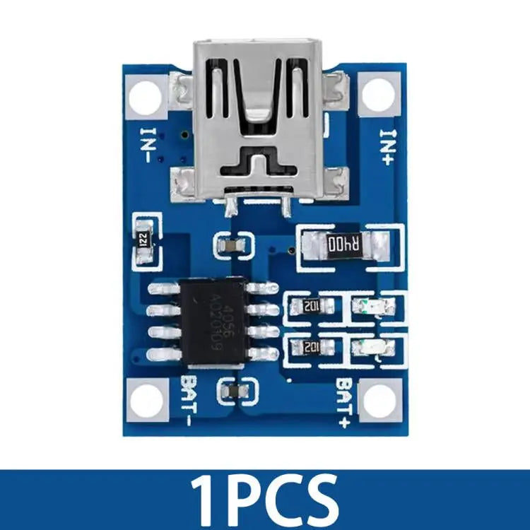 BS 1PCS USB 5V 1A TP4056 Lithium Battery Charger Module - Dual - Function Charging Board without Protection,1A Li - ion Batter