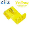 10pcs/30pcs T-Tap Connector Quick Electrical Cable Connector Snap Splice Lock  Waterproof Crimp Wire Terminal blue yellow red