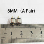 4/5/6/7/8/10mm Circular Magnetic 2Pin Male And Female Pogo Pin Connector 12V 2A Gold-plated For DIY Charging Of Smart Watches
