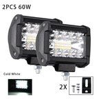 Car Work Light LED Offroad 4x4 Spotlights Fog Lamp Diode Headlight SUV ATV Tractor Boat Trucks Excavator Light Bar 12V 24V