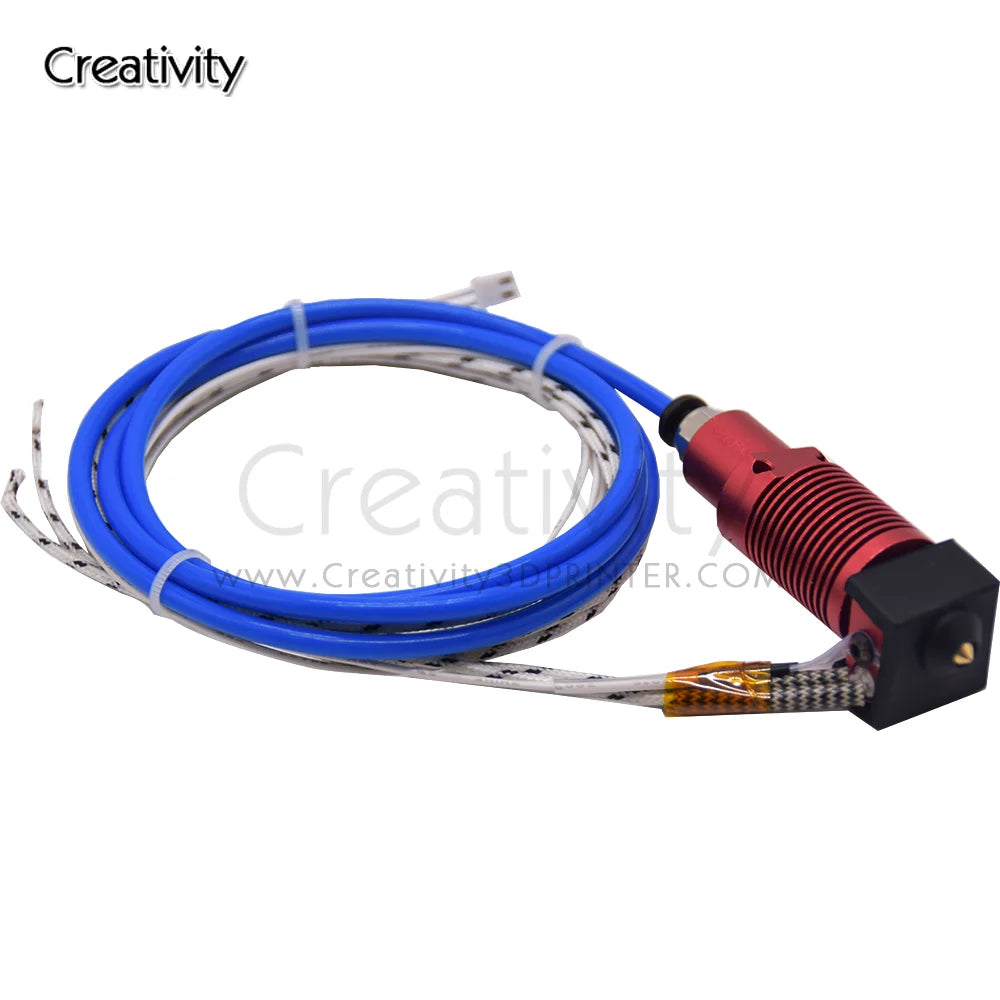 Ender 3 Metal J-Head CR10 MK8 Hotend Extruder Kit Heat Block Nozzle Heater Thermistor for CR10s Pro Ender3 V2 Ender 5 3D Printer