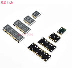 2/5Pcs SMD LED Digital Tube Display 0.2/0.3/0.56-Inch 1/2/3/4-Bit 7 Segment Common Cathode/Anode Red/White/Yellow/Green/Blue SMT