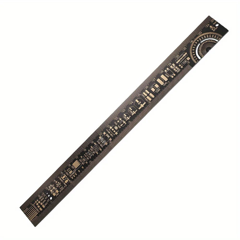 1/3pcs: Multifunctional B-Scale PCB Ruler with Units - Ideal for Engineers, Electronics Enthusiasts, and DIY Projects 15/20/25CM