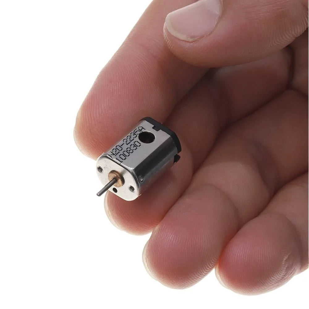 1PCS Ndfeb High-strength Magnetic Force N20 Motor with Heat Dissipation Holes DC3V 0.5A RPM Ultra-high Speed DC Motor