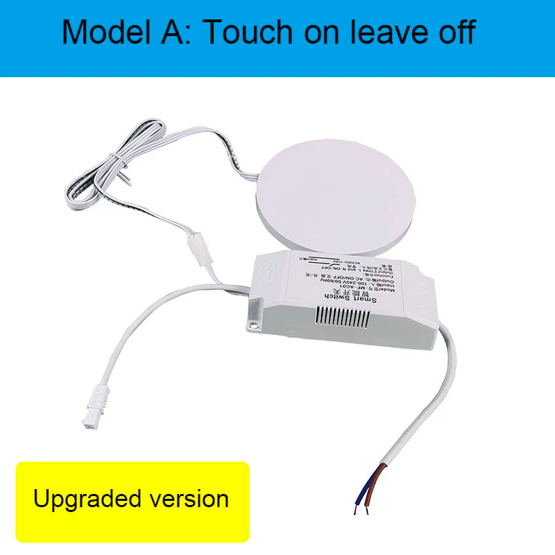 110-220V Wooden Touch Sensor Switch Penetrable Switch Sensor LED Control Switch for 220V Smart Home LED Lighting