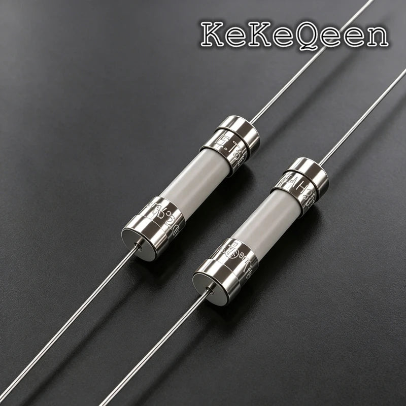 Original Ceramic Fuse 5*20mm 5*20 T5A 250V With 2 Pin Fuse Slow Blow Fuse 5X20MM LFT5AH250V  0215005.MXEP 215005