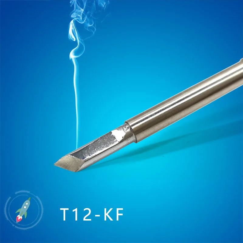 QUICKO T12-K KL KR KU KF Shape K Series Welding Iron Tips OLED&STC-LED T12 Soldering Station 7s Melt Tin