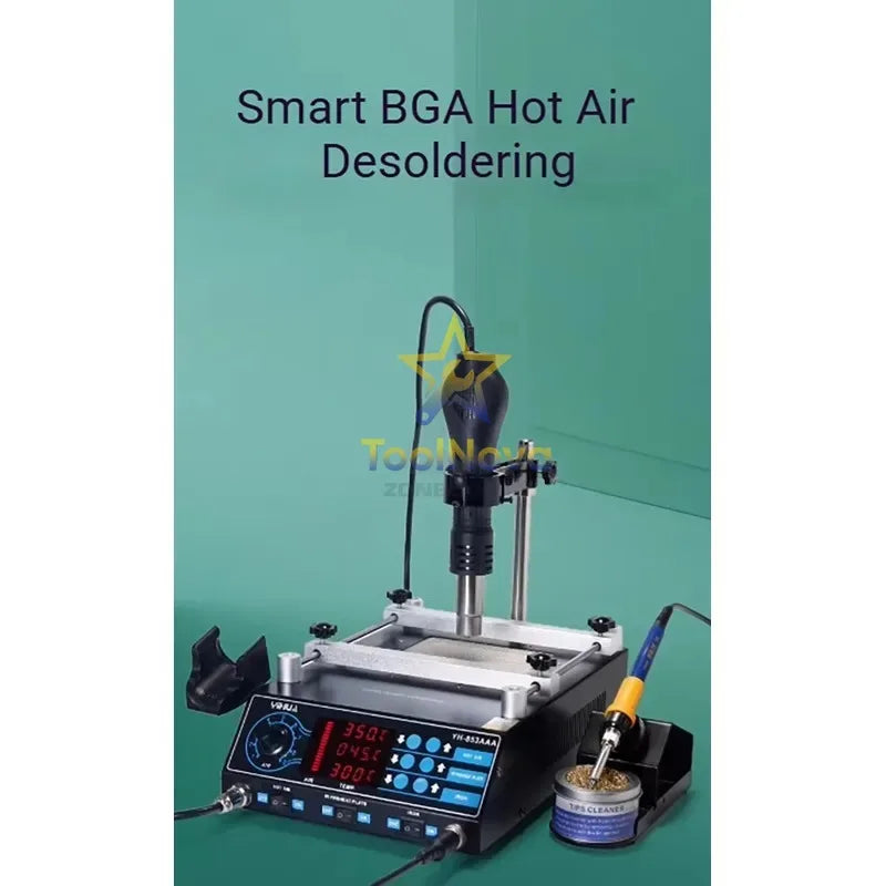 2026hotsale* New 853A+858D Preheating Station PCB Preheater for BGA Soldering Rework