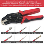CLN-68B 0.08-1.5mm² Open Barrel Terminals Pliers Crimping Tool (28-16AWG) for JST, DuPont, Molex, PH2.0 XH2.54 3.96 4.2mm Pitch