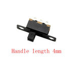20Pcs SPDT 1P2T Slide Switch Mini Toggle Switch 2 Position 3 Pin On-Off DIP for DIY Power Electronic Projects PCB DC 50V 0.5A