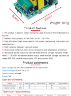 AC-DC 3.3V/5V/12V Precision Buck Converter AC 220v to 5v DC step down Transformer power supply module 1A 12W