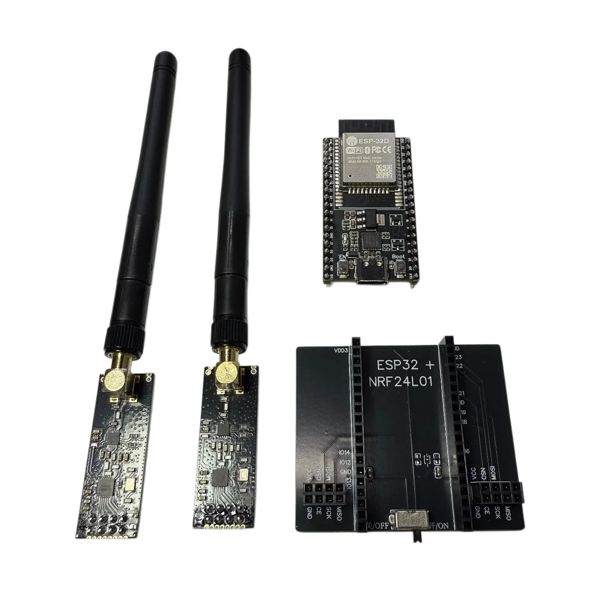 New ESP32 DevKitC Development Board NRF24L01 2.4GHz Wireless Module, supports Bluetooth for IoT Projects