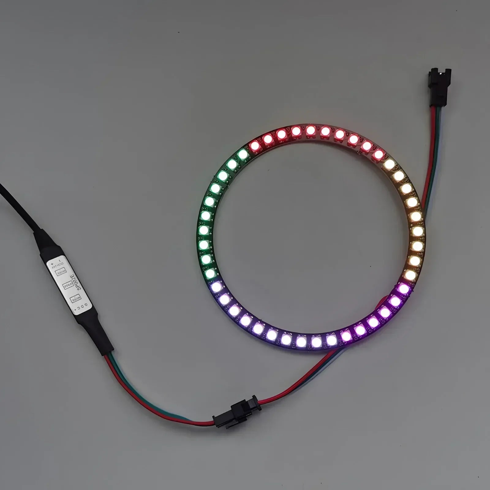 WS2812B 5050 RGB LED Ring 7 / 8 / 12 / 16 / 24 / 60 Bits Lamp Light with Integrated Drivers WS2812 for Arduino Raspberry Pi