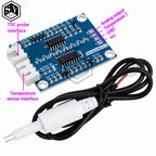 TDS Sensor Module Dissolved Solids Analog Signal Soluble Solid Water Quality Detection DS18B20 Temperature for Arduino 51/STM32