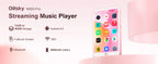 16GB/80GB  MP3 Player Android 9.0 with Bluetooth and WiFi, 4.0-inch with speakers, FM radio, eBooks, capacity up to 512GB