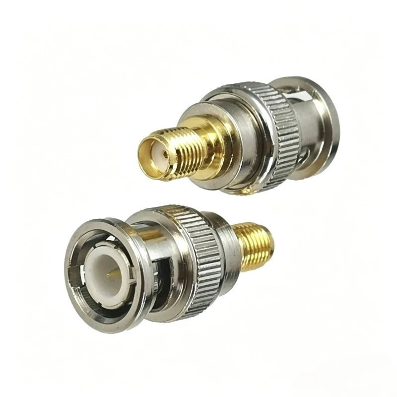 SMA to BNC Adapter SMA Female to BNC Male RF Coaxial Connector 50 Ohm