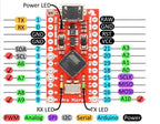 Pro Micro ATmega32U4 5V 16MHz Replace ATmega328 For arduino ATMega 32U4 Pro Mini With 2 Row Pin Header