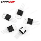 10pcs TIP122 TO-220 NPN Darlington Power Transistor Bipolar Junction BJT Powerful Triode Tube Fets 5A 100V Integrated Circuits