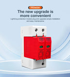 TOMZN AC SPD 2P House Surge Protector Protection Protective Low-voltage Arrester Device 10-20kA 20-40kA 30-60kA 275V 385V 420V