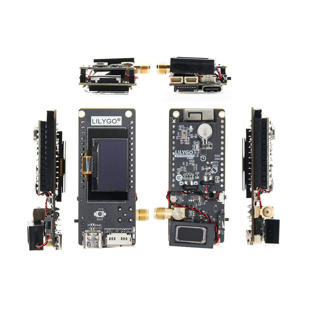 LILYGO® T3S3 ESP32-S3 Dev Board LoRa Module LR1121 SX1280 SX1262 SX1276 WiFi Bluetooth Display T3S3 MVSRS Voice Communication