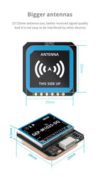 GEPRC GEP-M10Q / M10 Nano / GEP-M1025 DI MI Q GPS U-Blox M10 GNSS Receiver Fast Satellite Lock For RC FPV Drone