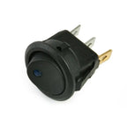 KCD1 10A 12V 220V  Rocker Switch LED Dot Light Car Boat Round ON/OFF SPST Switch