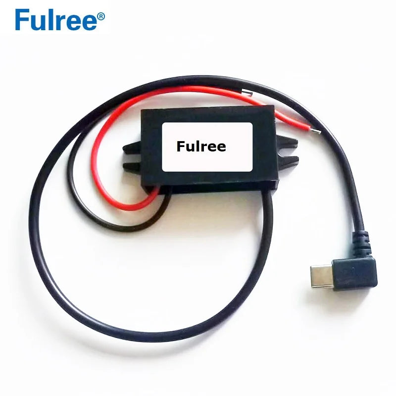 Type C USBC Mini Micro USB 12V 24V 36V 48V Convert to 5V 3A Car Phone Charger Step Down Buck Converter 12 Volt to 5 Volt
