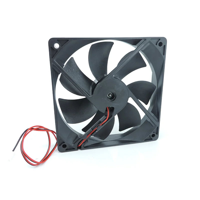 2 in 1 120mm 12cm 12025 DC USB Fan  5V 12V 24v 120mm*120mm*25mm Brushless USB Cooling Fan oil 2PIN PC Case Cooler 12cm E
