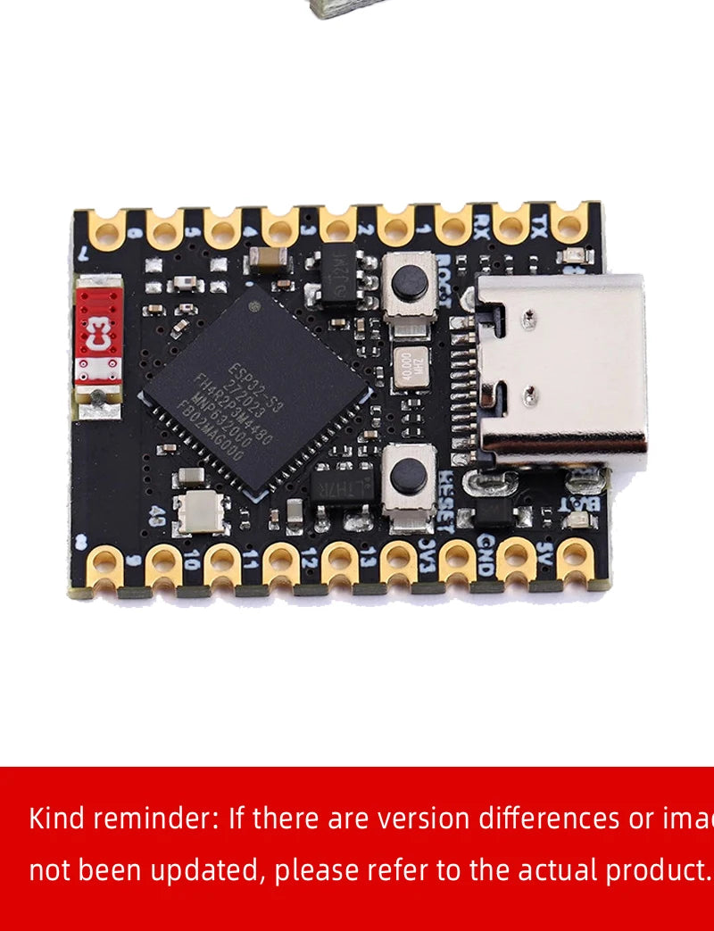 ESP32-S3 SuperMini Development Board Type-C USB Onboard Wi-Fi Bluetooth Dual Mode Full IO Pinout Low Power Microcontroller Board