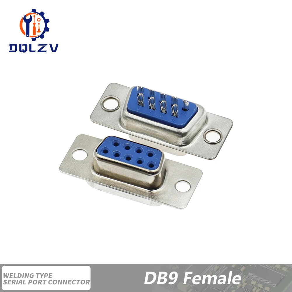 DB15 DB25 DB9 DB37 Parallel Serial Port Fmale/Male Solder Connector+Plastic Assemble Shell Cover 37 9 15PIN VGA Adapter