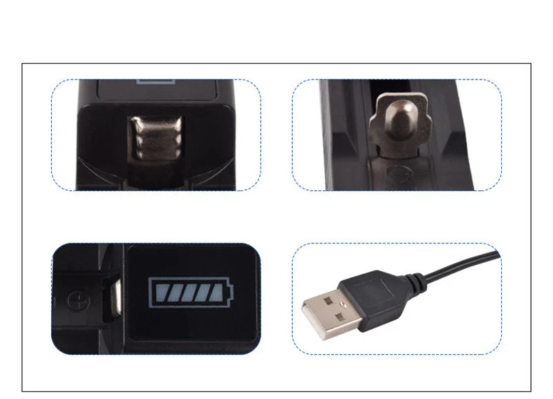 18650 26650 14500 Charger Universal 1 Slot Battery USB Charger Adapter LED Smart Chargering for Rechargeable Batteries Li-ion