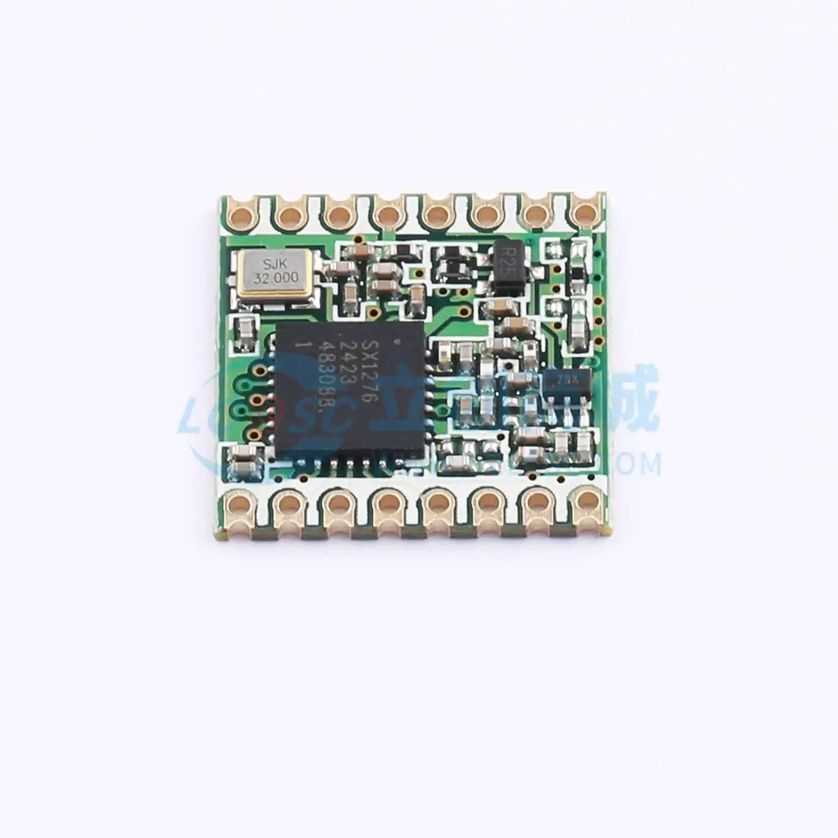 2pcs DL-RFM95-915M SMD 16x16mm 915MHz 20dBm SPI LoRa RF Transceiver Module for Smart Home System